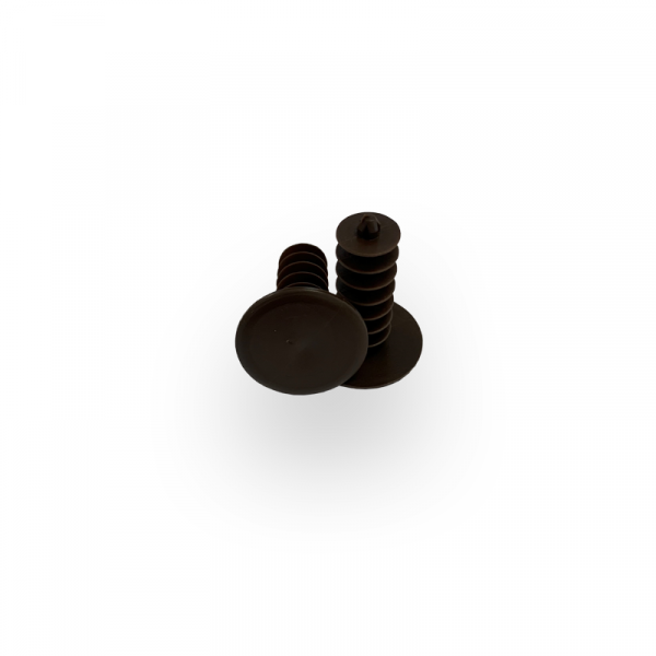 14x40mm Scaff Plug Insert Cap Sepia Brown RAL8014 – SCECAPSB