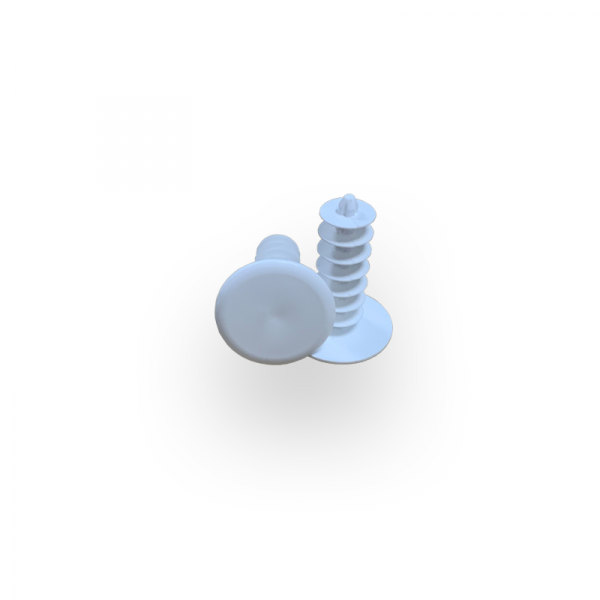 14x40mm Scaff Plug Insert Cap White RAL9010 – SCECAPWH