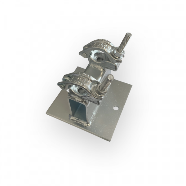 Double Fitting Shear Tie Plate 2 Hole 100mm Stand Off