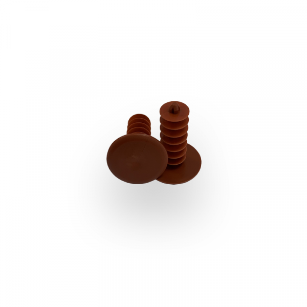 14x40mm Scaff Plug Insert Cap Copper Brown RAL8004 – SCECAPCB
