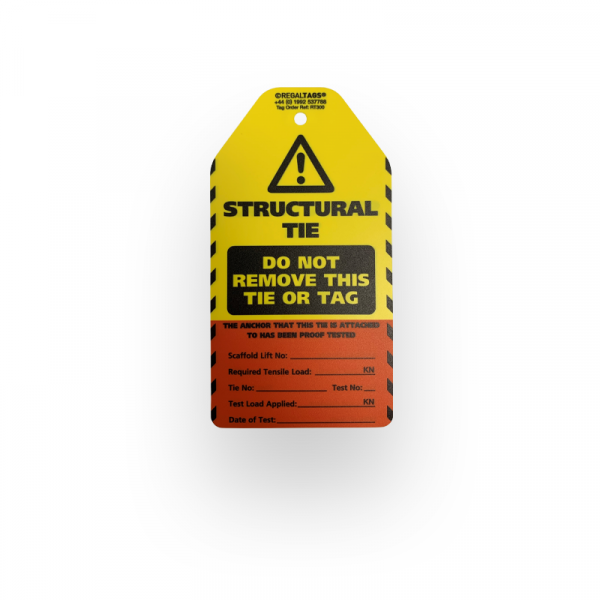 Structural Tie Test Tags – STRUCTURALTIETAG
