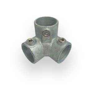 90 Degree Three Way Elbow 48.3mm handrail fitting