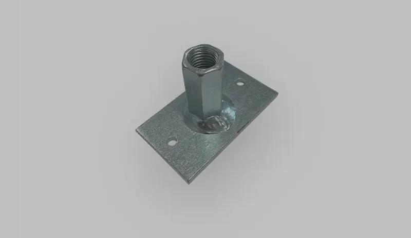 Twin 6mm Hole T Bracket