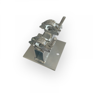 Double Fitting Shear Tie Plate 2 Hole 100mm Stand Off