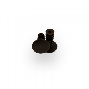 14x40mm Scaff Plug Insert Cap Sepia Brown RAL8014 – SCECAPSB