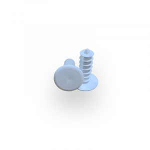 14x40mm Scaff Plug Insert Cap White RAL9010 – SCECAPWH