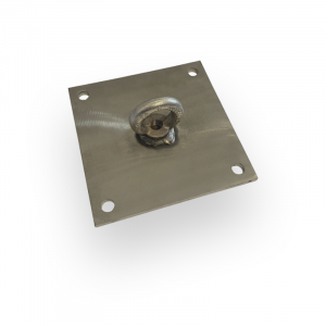 Eye Anchor Plate, 185mm SQ with Four 14mm Holes