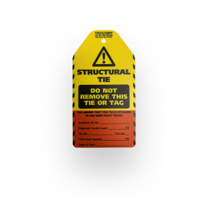 Structural Tie Test Tags – STRUCTURALTIETAG